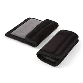 Sunshine Kids Soft Wrap Car seat Harness Pads  (Black)