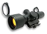 3-9X42 Red and Green Illuminated AR15 Rubber Scope/Carry Handle Mount/Rings/Ruby Lens