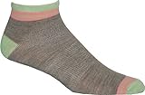 Goodhew Women's OMG Footie Casual Socks,Khaki,S/M US
