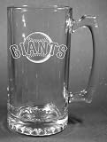 MLB San Francisco Giants Laser Etched 27oz Glass Beer Mug