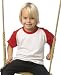 Kinder Baseball - T- SHIRT(kontrastfarbene Ärmel)