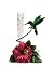 Blossoms And Breezes Hummingbird Raingauge