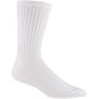 Burlington Men's PrimaSport 2 Pack Fitness Crew Sock, White, 10-13