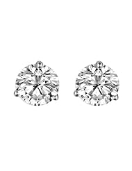 Diamond Solitaire Earrings 2ctw