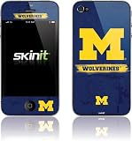 Skinit University of Michigan Distressed Logo Vinyl Skin for Apple iPhone 4 / 4S