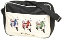 Ben Sherman Mens Scooter Messenger Bag Black