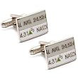 Stock Ticker Cufflinks
