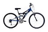 Triumph (By Raleigh) Dakota - Boys Full Suspension MTB - Black/Blue