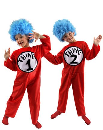 Thing 1/2 Costume