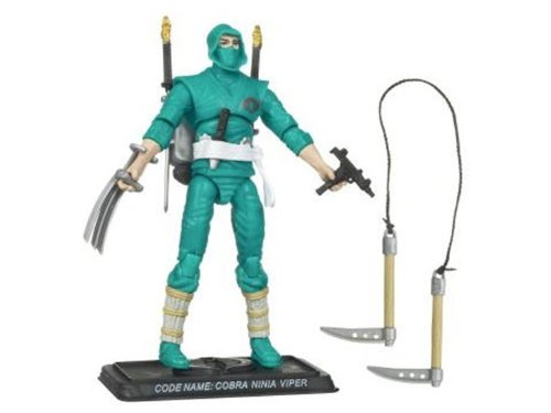 Childrens Toyshop  Toys : Cobra Ninja Viper - GI Joe 25th Anniversary Action Figure