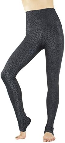Emily Hsu Designs Women's Manhattan Legging M glitter crocodile