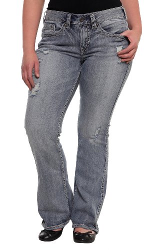 "Silver Jeans - 33"" Twisted Bootcut Jean" "Silver Jeans - 33"" Twisted Bootcut Jean"