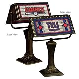 New York Giants Memory Company Team Art Glass Banker's Lamp NFL Football Fan Shop Sports Team Merchandise
