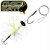 MAD Cat Ghost Klong Rig White Yellow Glitter 4/0 3/0