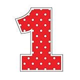 Ladybug Fancy 1st Birthday Molded Cake Candle