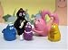 Plastoy UC80404 - Barbapapa Figuren Set 2 (Barbapapa verliebt, Barbidul, Barbamama, Barbabelle, Barbidou)