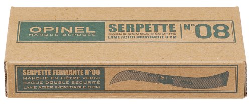 Opinel 113140 Serpette Fermante N°08
