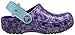 crocs Classic Frozen Clog (Toddler/Little Kid), Neon Purple, 8 M US Toddler
