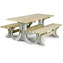 2x4 Basics AnySize Picnic Table Set, Model# 12291