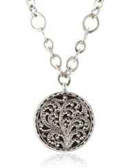 LOIS HILL "Lois Hill Classics" Two Sided Pendant Necklace Lemon Chain Necklace