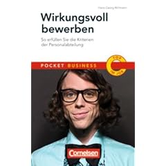 Pocket Business: Wirkungsvoll bewerben: So erf�llen Sie die Kriterien der Personalabteilung
