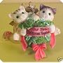 Calico Kittens Enesco Our First Christmas Together Ornament