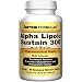 Jarrow Formulas Alpha Lipoic Sustain 300mg, 60 Tablets