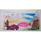 Anime Chobits Chi Zipper Rectangular Multi Purpose Pencil Purse Pouch #1 ~ Anime