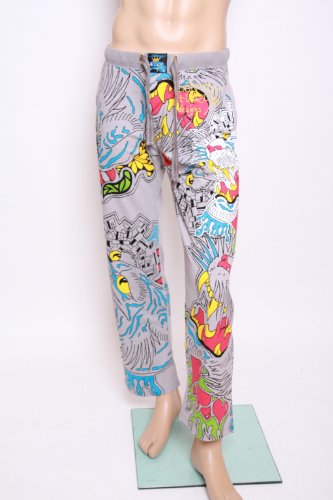 Ed Hardy MAN KNITTED JAMS, Jogging Pans, Grey laufen 41mC07 Io6L jogging jogging