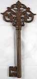 Large Iron Decorative Skeleton Key Wall Decor