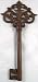 Large Iron Decorative Skeleton Key Wall Decor