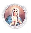 Rosary Case - Immaculate Heart of Mary - IMPORTED FROM ITALY
