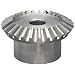 Boston Gear L151YG Bevel Gear, 1.5:1 Ratio, 0.500" Bore, 12 Pitch, 27 Teeth, Steel