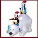 6 Feet Gemmy Animated Lighted Airblown Polar Bear with Fishing Penguins