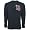 Detroit Tigers Navy Blue Team Logo Thermal Long Sleeve T-shirt