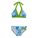 Girls' Xhilaration Hibiscus 2-pc. Swimsuit - Blue