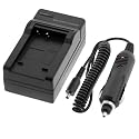 Digital Camera Battery Charger with Car Adapter for Panasonic Lumix DMC-ZS3 / DMC-ZS3S / DMC-ZS3K / DMC-ZS3A / DMC-ZS3R