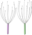 Hand Held Scalp Head Massager - Pack of Two (Colors May Vary)