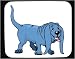 Decorated Mouse Pad with pet, animal, dog, tired