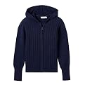 Girls' Cherokee&reg; Zip Hoodie Sweater - Navy