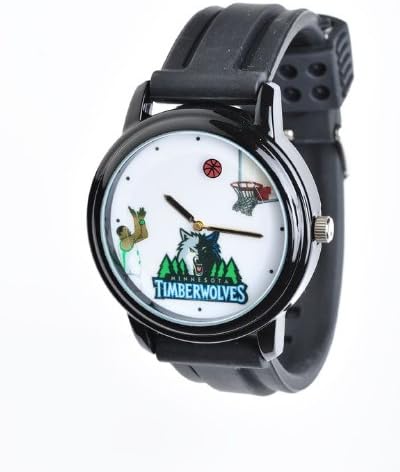 NBA Minnesota Timberwolves Shooting Ball Black Watch and Band