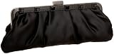 Jessica McClintock East/West Satin Clutch