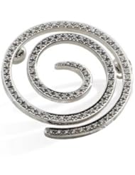 18K White Gold .50 Cttw Diamond Clasp For Swap