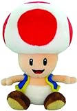 Nintendo Official Super Mario Toad Plush, 6"