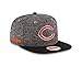 NFL Chicago Bears 2016 Draft 9Fifty Snapback Cap, Heather Gray/Black, One Size