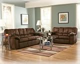 Famous Collection-Shou -Espresso Loveseat by Famous Brand Furniture