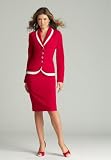 metrostyle Shawl Collar Skirt Suit