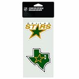 NHL Dallas Stars 4-by-8 Die Cut Decal