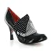 Irregular Choice Flick Flack Black Patent Womens Shoes