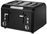 Waring CTT400BK Professional Cool Touch 4-Slice Toaster, Black